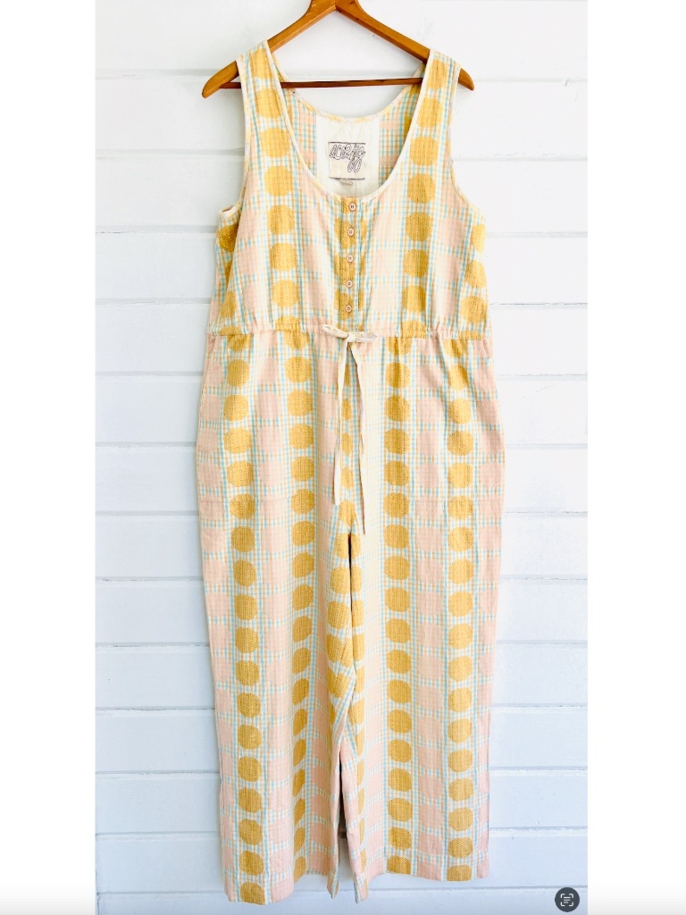 ACE & JIG Sleeveless Jumpsuit in Somersault - NWOT - M
